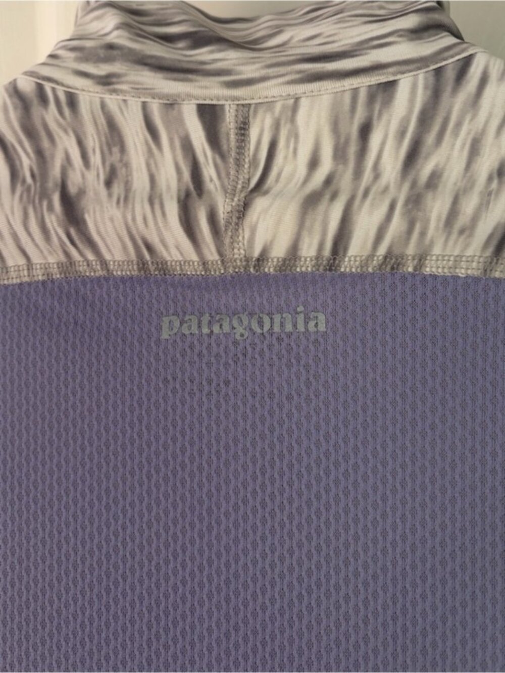 Patagonia Women’s Top All Weather Zip Neck Shirt Pullover Purple New size Small - Picture 11 of 16